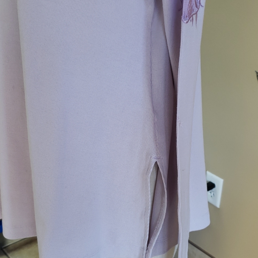 NWOT Free People Daniella Lace Top Lilac Medium - Picture 3 of 6